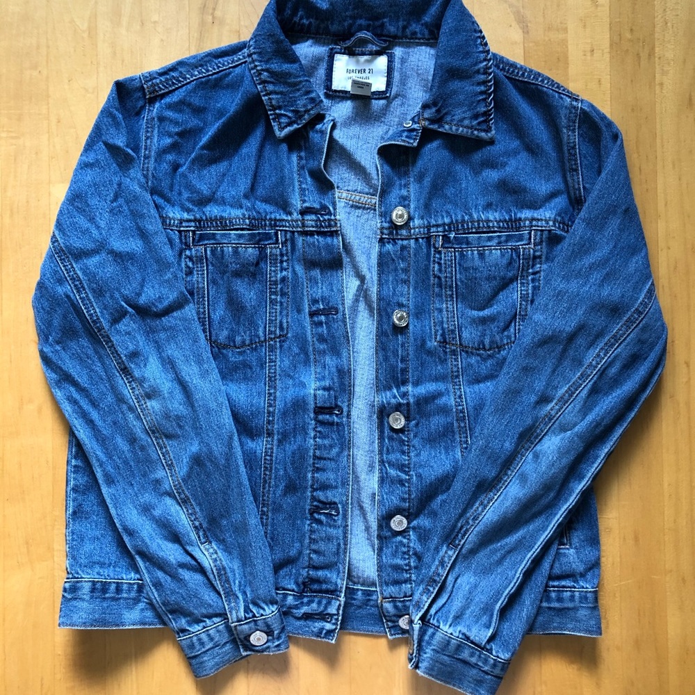 Forever 21 Medium wash denim jacket